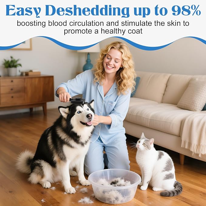 Self Cleaning Dog Brush for Shedding - Image 5