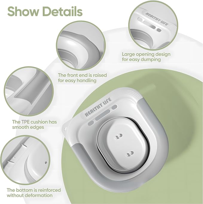 Electric Sitz Bath, Unisex Foldable Sitz Bath - Image 4