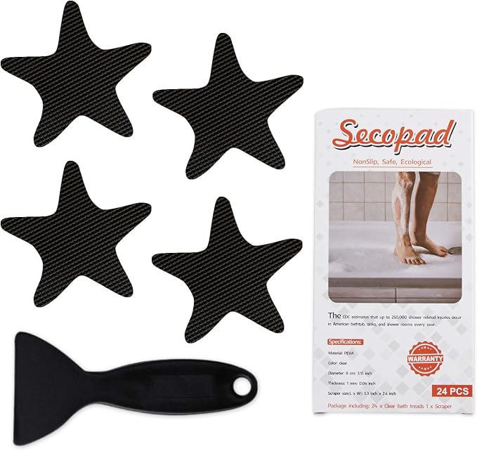 Anti Slip Shower Stickers by Secopad