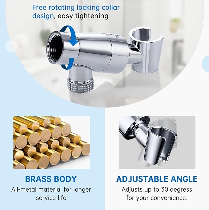 G-Promise Metal Shower Head Holder - Image 4