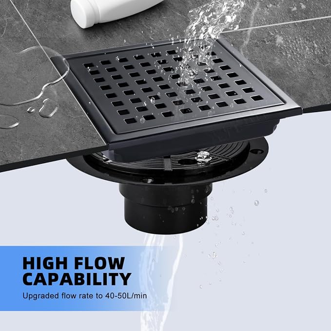 morefine Square Shower Drain - Image 3