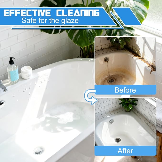 Bathroom Descaler Foam Cleaner, New Bathroom Descaler, Stubborn Stains Cleaner - Image 2