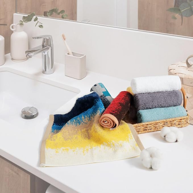 SEMAXE 100% Cotton Washcloths for Bathroom - Image 9
