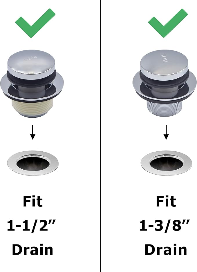 Tip-Toe Bath Drain Trim Kit - Image 3