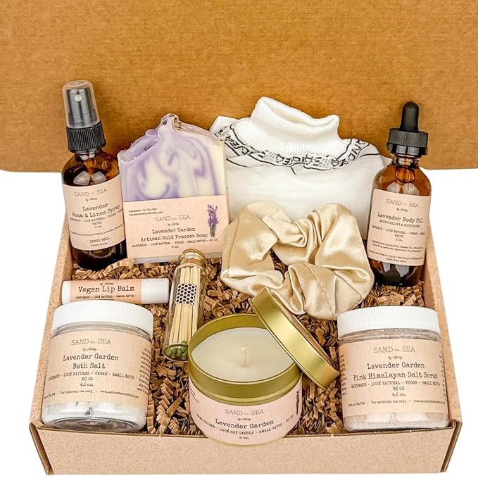Spa Gift Basket for Women by SandSeabyAshley