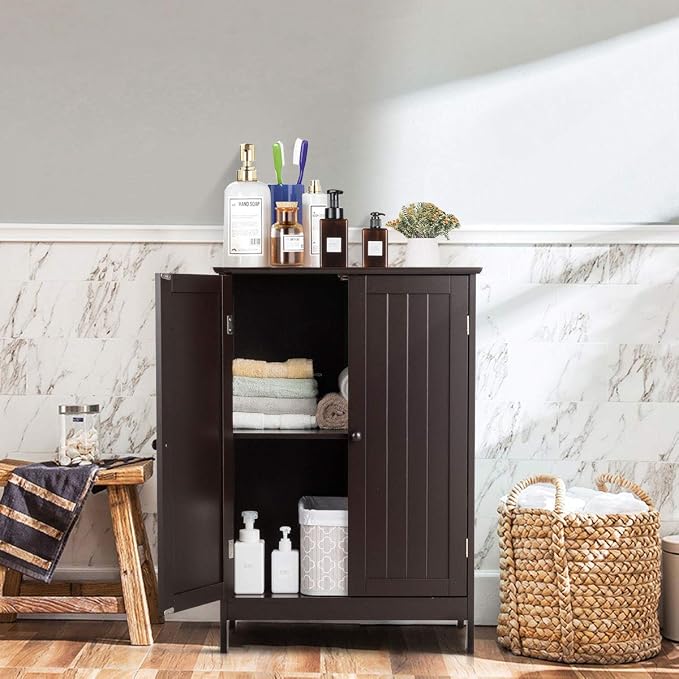 Tangkula Freestanding Storage Cabinet - Image 2