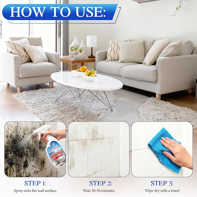Highly Effective Removal Spray, Wall Cleaner Spray, Dust And Dirt Remover - Image 5