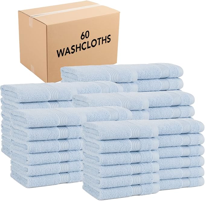 Arkwright Bath Washcloths 12 Pack by Arkwright
