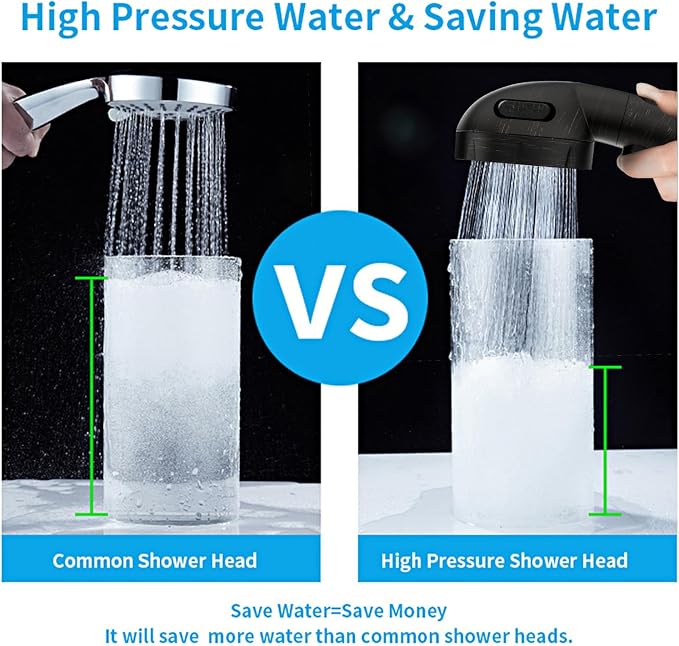 KAIYING Drill-Free High Pressure Handheld Shower Head - Image 4