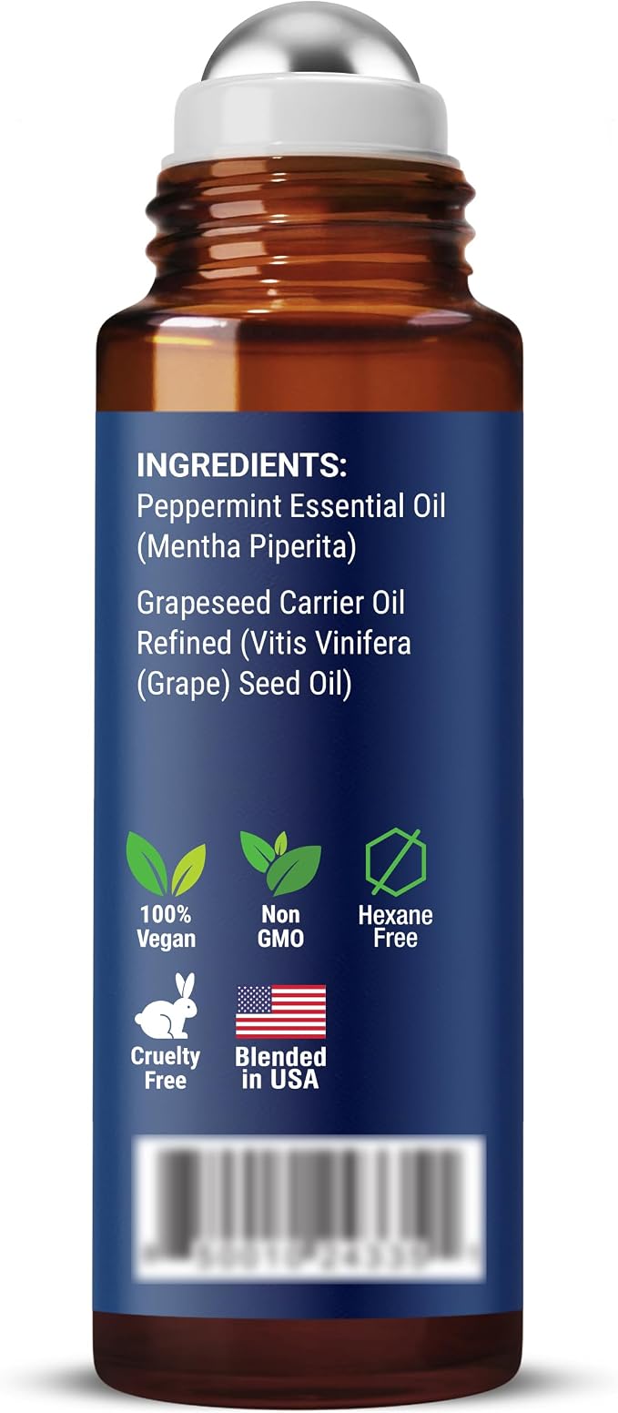 Peppermint Essential Oil Roll-On 10 ml - Image 8