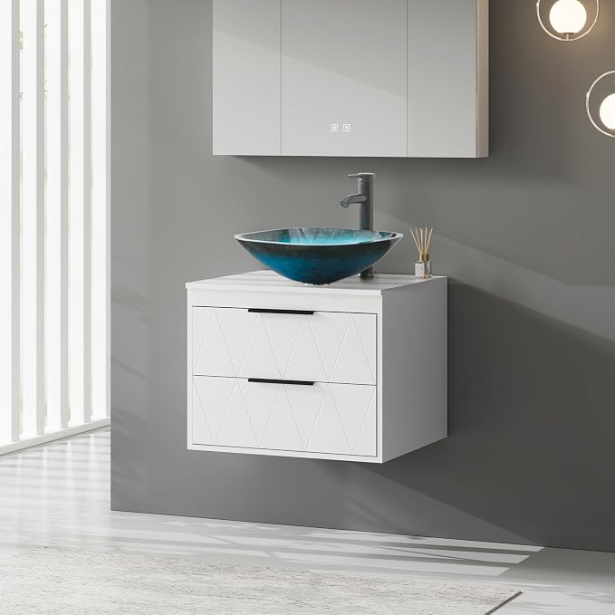 eclife 24" Floating Bathroom Vanities by eclife
