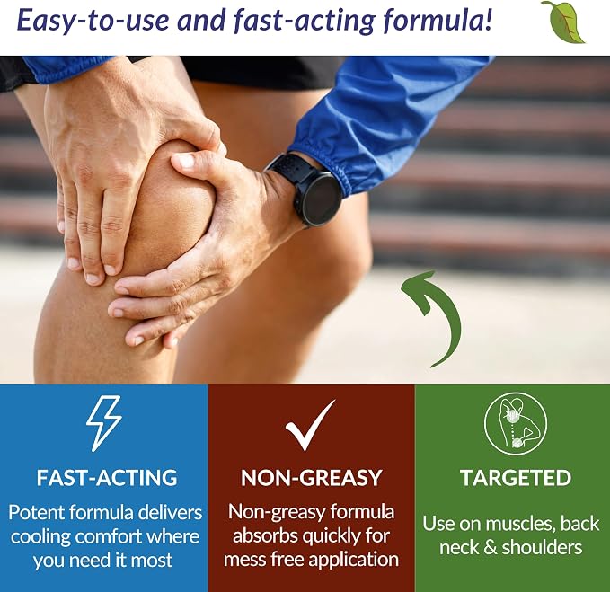 Taspen's Organics Magnesium No More Aches Cooling Cream - Image 5