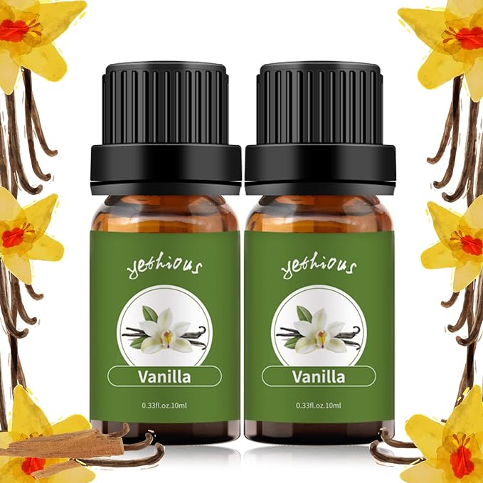 yethious 2 Pack Vanilla Essential Oil by yethious
