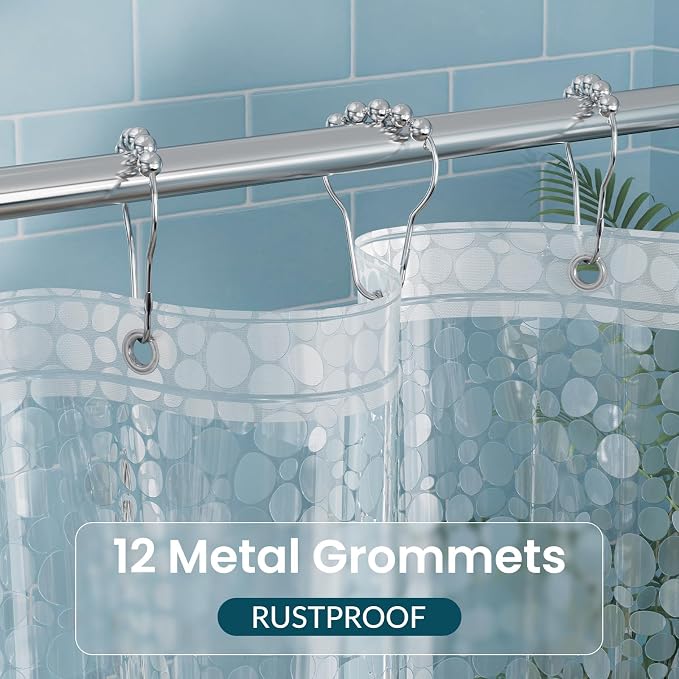 Titanker Clear Shower Curtain Liner - Image 4