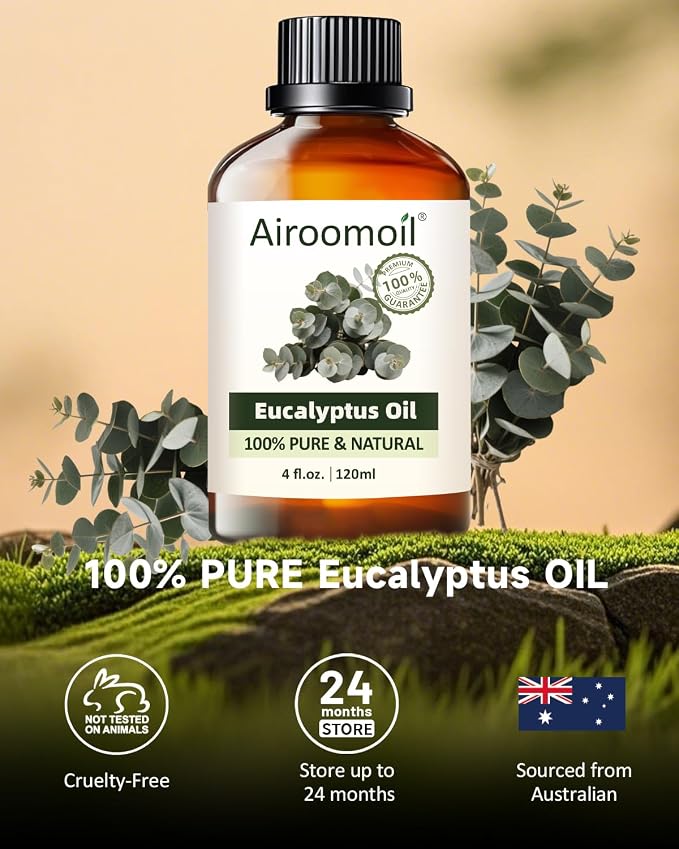 Pure Eucalyptus Essential Oil, 100% Natural Eucalyptus Essential Oil, Premium - Image 2