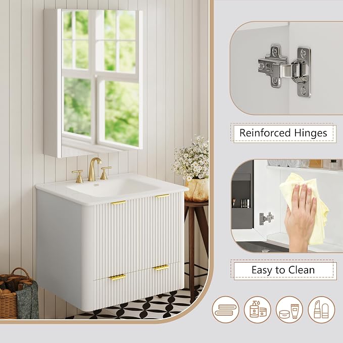 Lighted Bathroom Medicine Cabinet - Image 8