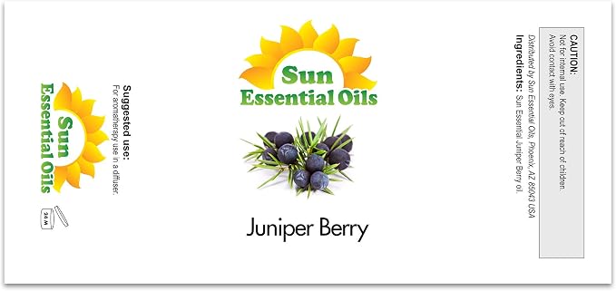 Sun Essential Oils Juniper Berry Essential Oil 16oz - Image 2