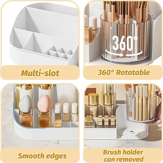 DASITON Large Capacity Makeup Organizer - Image 6