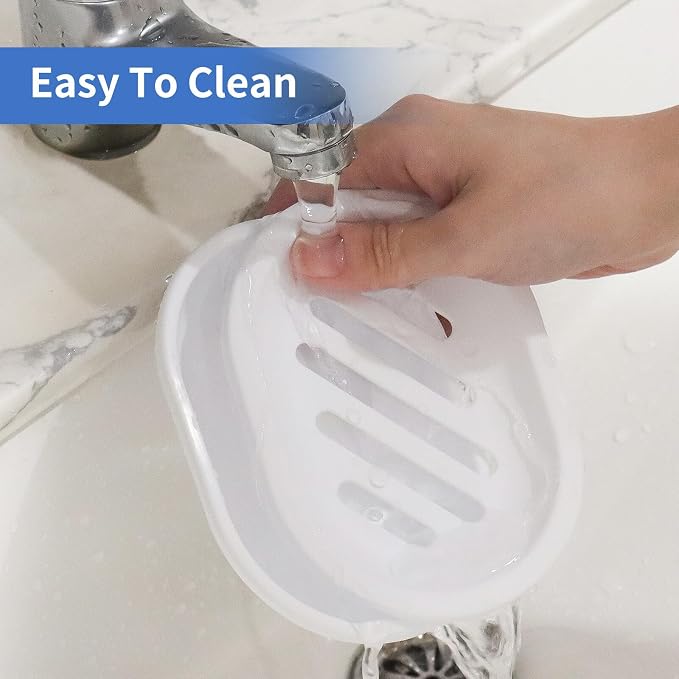 Topsky Soap Dish for Shower, Soap Bar Holder Shower - Image 5