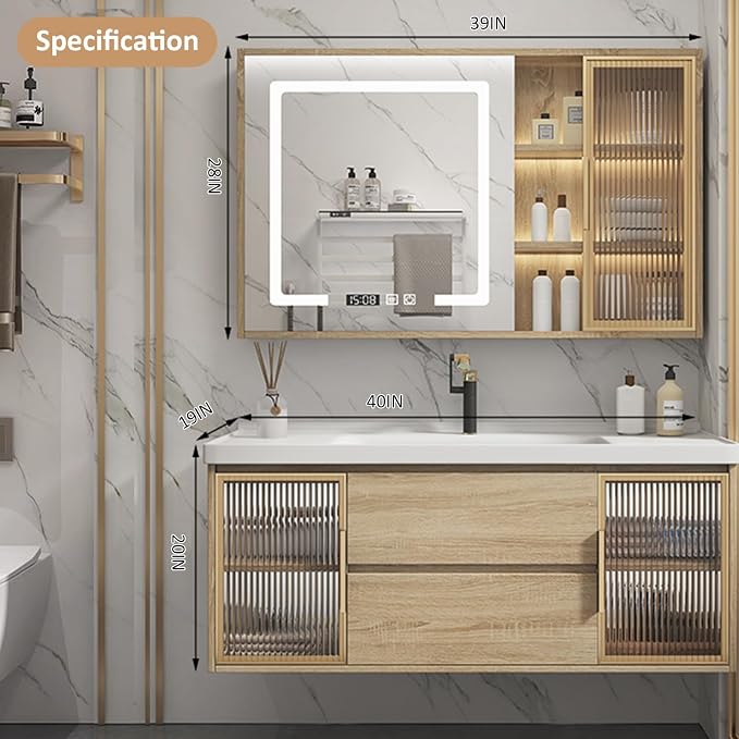 Bathroom Vanity and Sink Combo - Image 2
