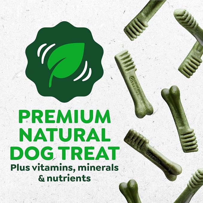 Greenies Veterinarian-Recommended Natural Dental Dog Treats Teenie Size - Image 6