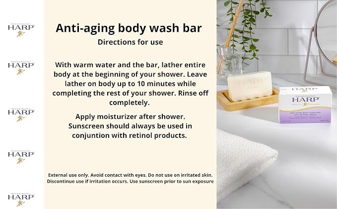 HARP Anti-Aging Body Wash Bar - Image 4