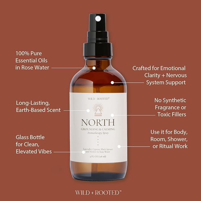 North Aromatherapy Room & Body Spray | Long-Lasting, All Natural Essential Oil - Image 8