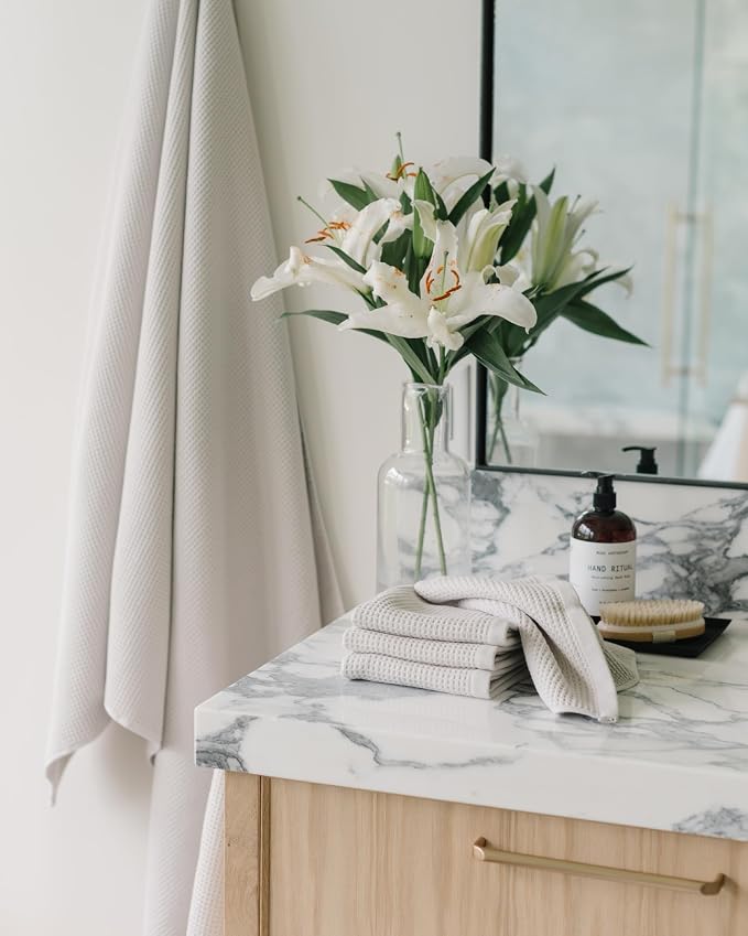 Cozy Earth Waffle Washcloths - Image 5