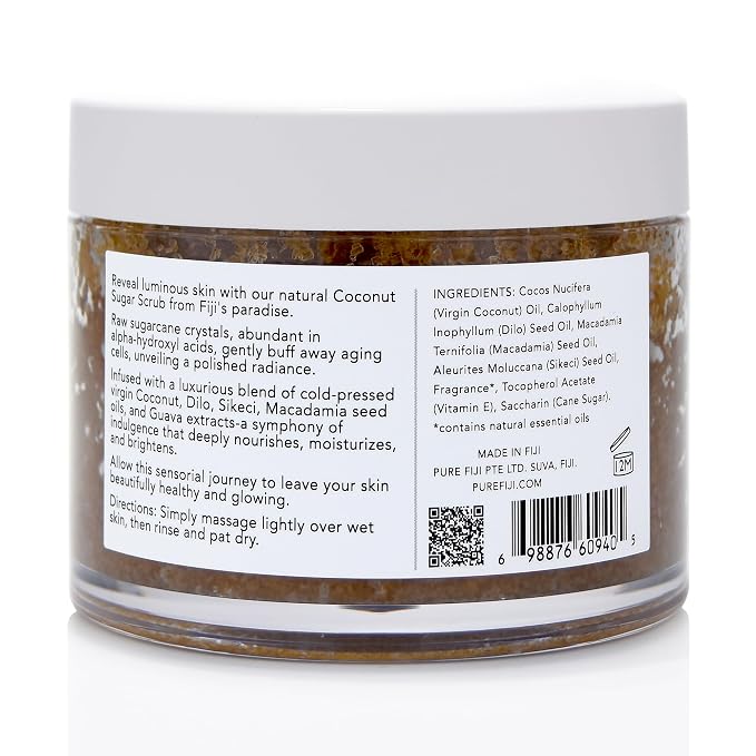 Pure Fiji Coconut Sugar Body Scrub - Image 2