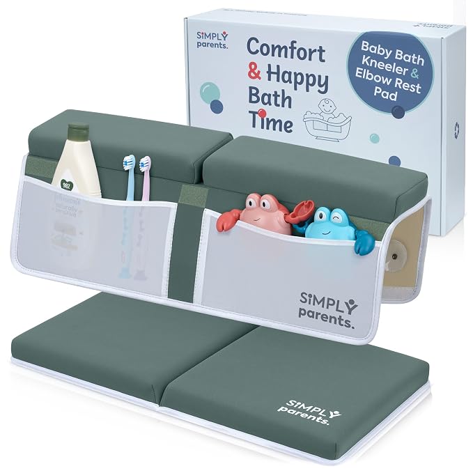 Baby Bath Kneeler and Elbow Rest Pad Set by Unknown