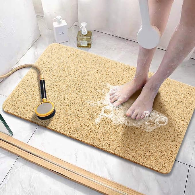 Asvin Soft Textured Bath, Tub Mat, 24x32 Inch, Phthalate Free, Non Slip Comfort by Asvin