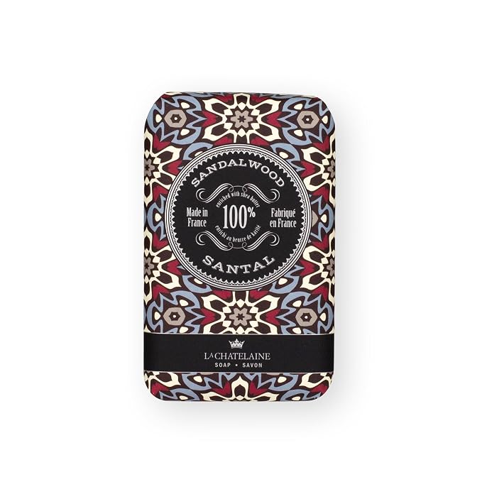La Chatelaine Unisex, Women Bar Soap| Natural and Organic |Triple Milled | Made by LaChatelaine