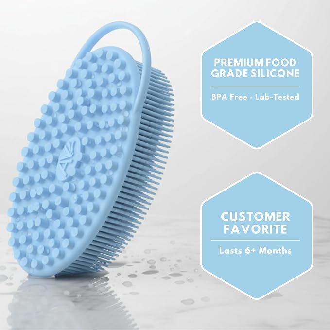 Silicone Body Scrubber for Shower - Image 5