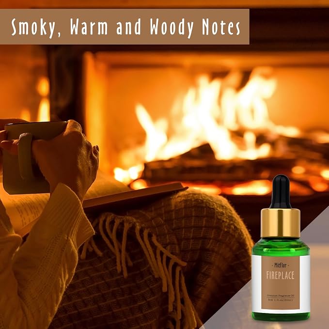 Fireplace Fragrance Oils, MitFlor 30ml Scented Essential Oil - Image 2