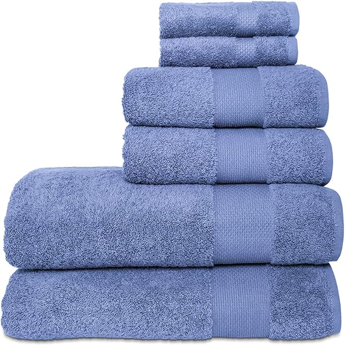 Hencely 6-Piece Bath Towel Set by HENCELY