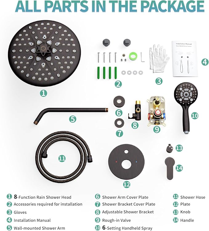 SR SUN RISE Shower Faucet - Image 8