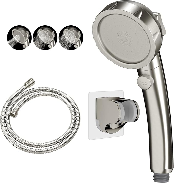 KAIYING Drill-Free High Pressure Handheld Shower Head by KAIYING