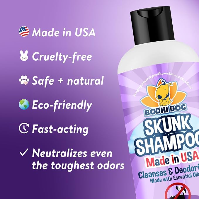 Bodhi Dog Skunk Shampoo | Skunk Smell Odor Remover Cleans & Deodorizes Using - Image 2