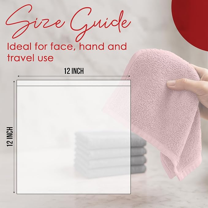 RIVERSIDE 12 Pack Washcloths - Image 2