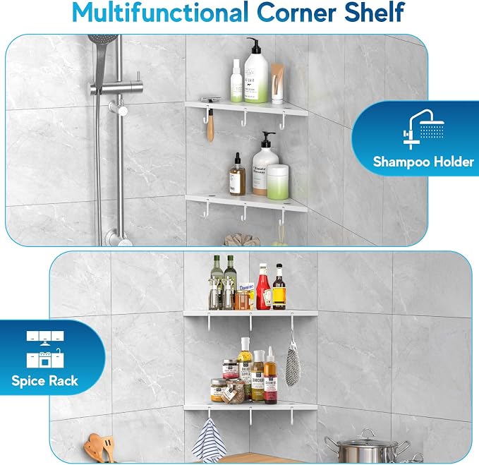 Corner Shower Shelves - Image 2