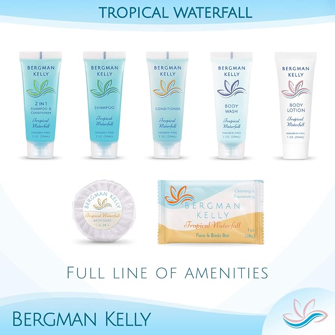 Bergman Kelly Hotel Toiletries Bundle 4-Piece Set: 10 Rectangular Bar Soap - Image 6