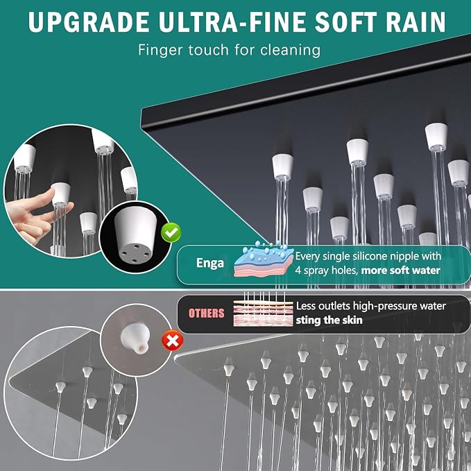 Enga Dual Shower Head Shower System - Image 2