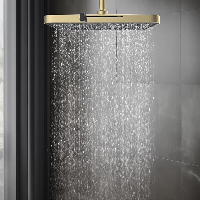 Hibbent 5 Spray Modes Shower Head, Large Rainfall Showerhead - Image 8
