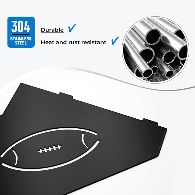 FerdY 2-Pack 10" Matte Black Recessed Corner Shower Shelf, - Image 3