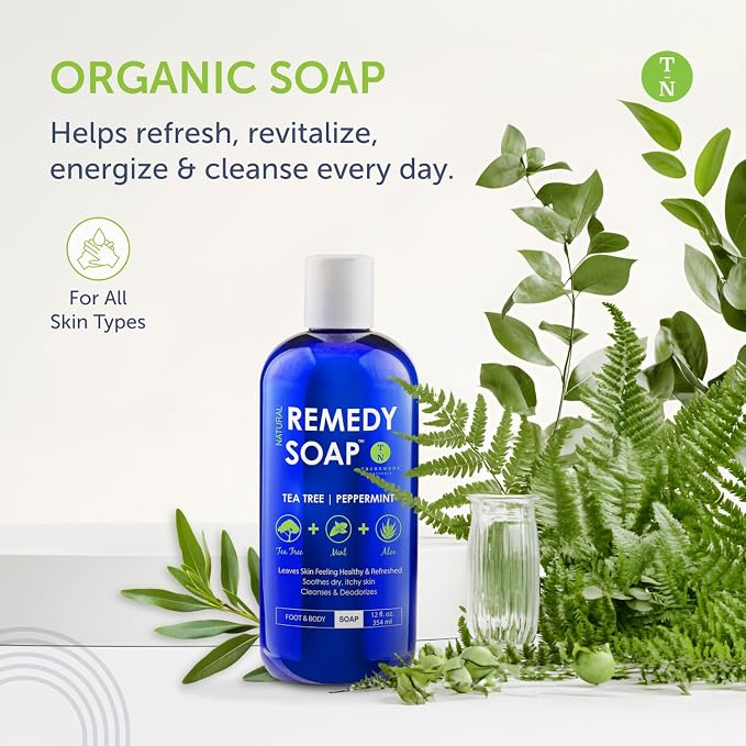 Truremedy Naturals 12 oz Tea Tree Oil Body Wash - Image 2