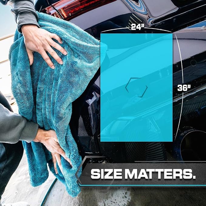 Blackline Car Drying Towel - Image 2