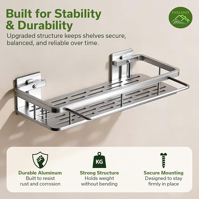 Shower Caddy Adhesive 2Pack - Image 8