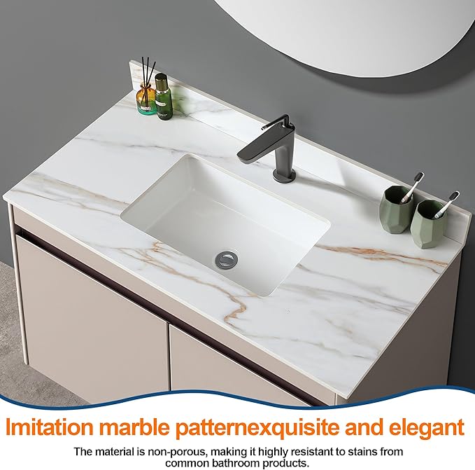 Montary 43"x 22" Bathroom Vanity Top - Image 3