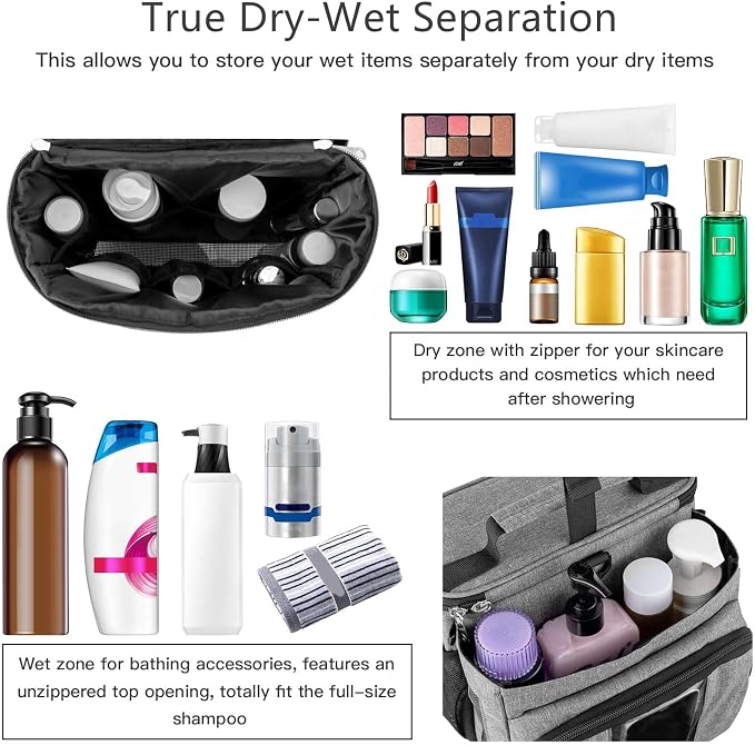 Bukere Portable Shower Caddy Tote Bag - Image 2