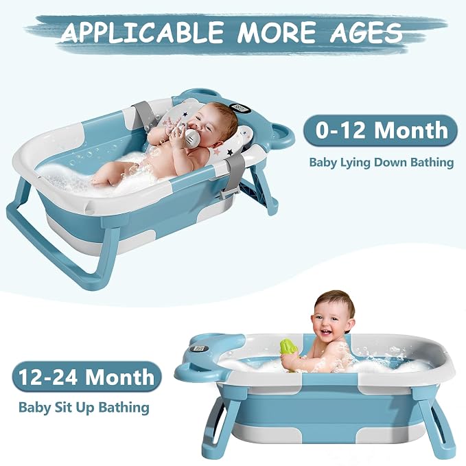 MoreFeel Collapsible Baby Bathtub - Image 3